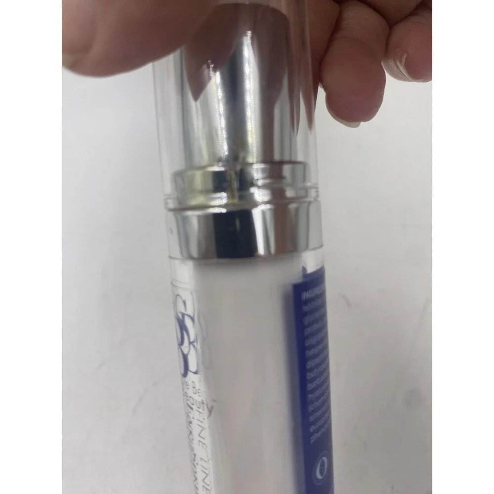 Simple Beauty Fine Line Eye Serum 0.5 Oz. New Cracked Lid